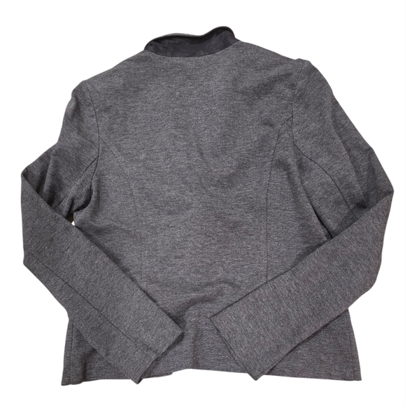 CAbi Ponte Jet Set grey Blazer Size 6 - Picture 2 of 5